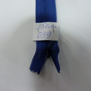 Молния потайная №3 25см Е-039 джинса, шт