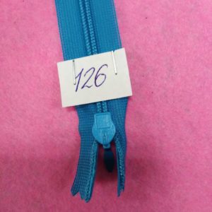 Молния потайная №3 50см ДС-126 бирюза, шт