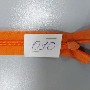 Молния потайная №3 50см ДС-010 оранжевый, шт