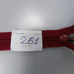 Молния потайная №3 50см ДС-261 темно-красный, шт