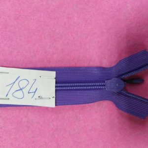 Молния потайная №3 50см ДС-184 фиолетовый, шт