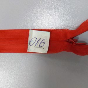 Молния потайная №3 50см ДС-016 красно-оранжевый, шт