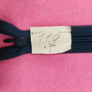 Молния потайная №3 50см ДС-119 глубокий синий, шт