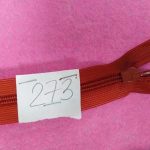 Молния потайная №3 50см ДС-273 кирпичный, шт