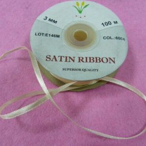 Атласная лента 3мм 100 м 6004, рул