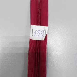 Молния потайная №3 50см Е-139 светлое бордо, шт