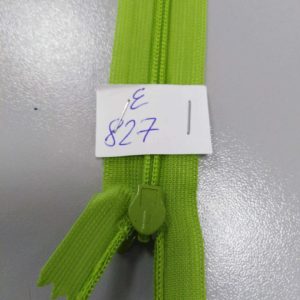 Молния потайная №3 50см Е-827 салатовый, шт