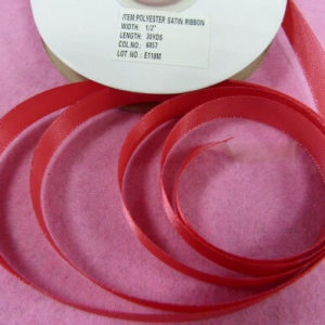 Атласная лента 12мм 30ярд. 6057, рул