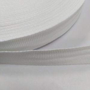 Лента репсовая 20мм (50м/рул) белая, упак