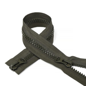 Молния «трактор» №8 75см 2 замка F328 хаки, шт